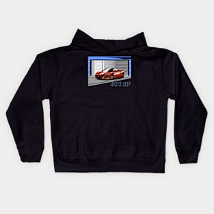 Acura NSX New Gen Orange Kids Hoodie